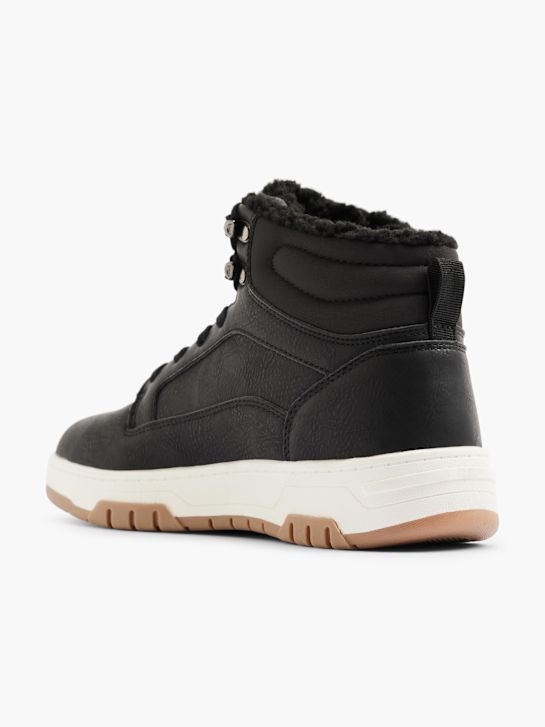 Venice Hoher Sneaker Schwarz 7567 3
