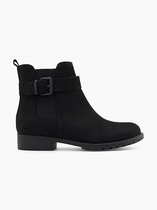 Graceland Højhælet chelsea boot Sort 3940 1