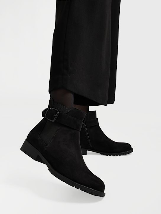 Graceland Højhælet chelsea boot Sort 3940 5