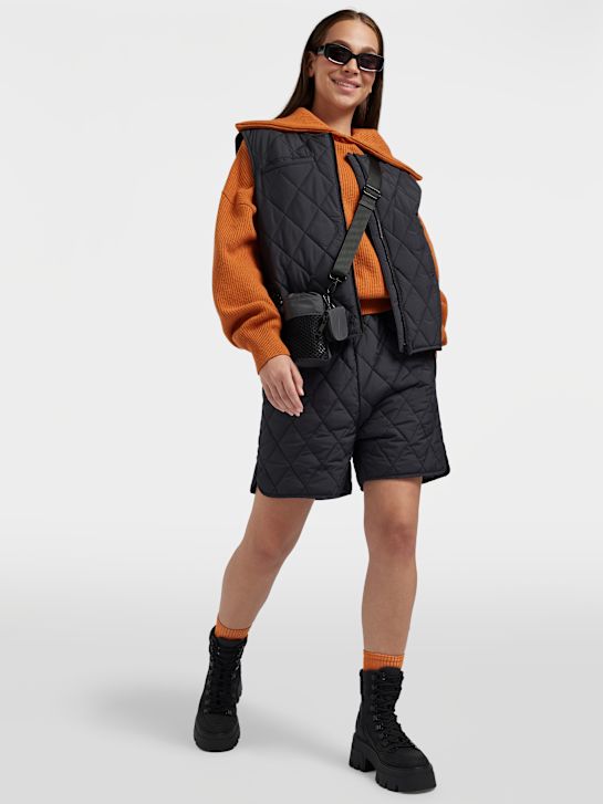 Catwalk Čizme s vezicama Crna 7588 5