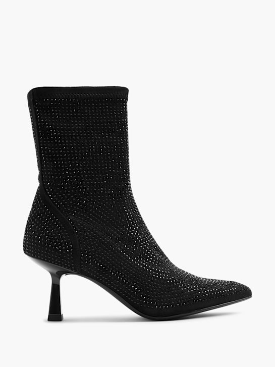 Catwalk Stiefelette Schwarz 18144 1
