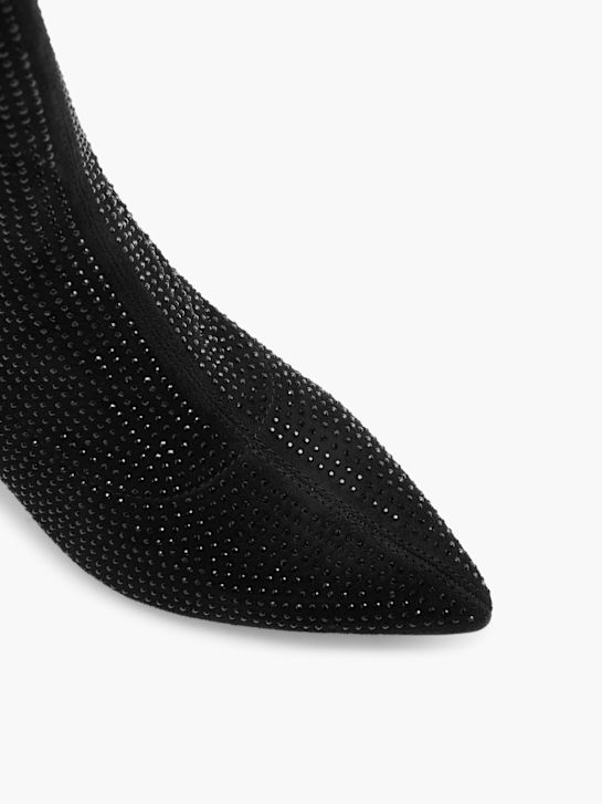 Catwalk Stiefelette Schwarz 18144 2