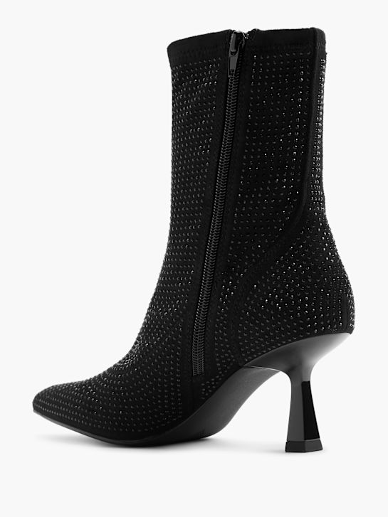 Catwalk Stiefelette Schwarz 18144 3
