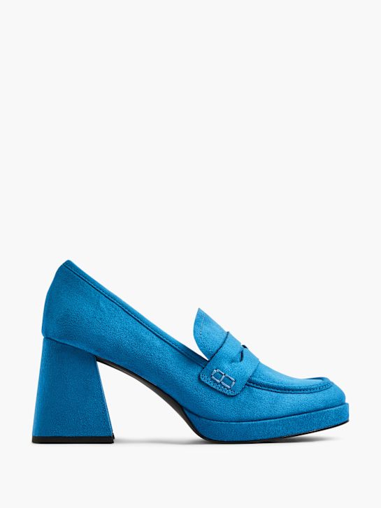 Catwalk Czółenka z zabudowanym przodem Niebieski 7594 1