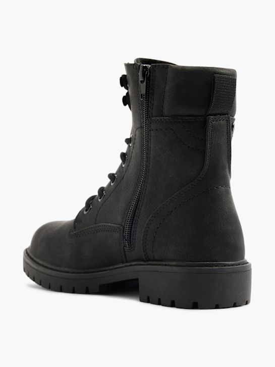 Highland Creek Bota com cordões Preto 18147 3