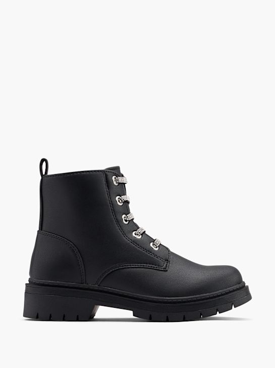 Graceland Bottes à lacets Noir 19560 1