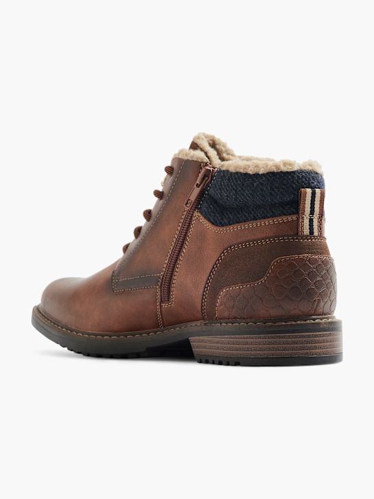 AM SHOE Botine cu șireturi Maro 27886 3