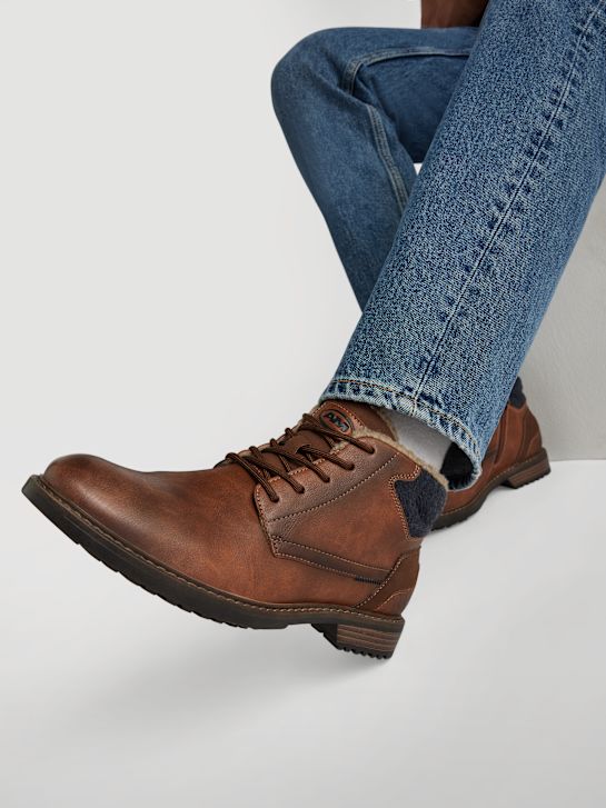 AM SHOE Боти с връзки Кафяв 27886 5