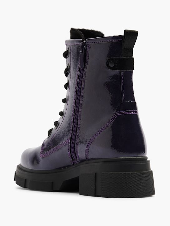 Graceland Schnürboots Lila 1364 3