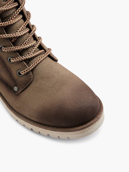 TOM TAILOR Schnürboots Taupe 2133 2