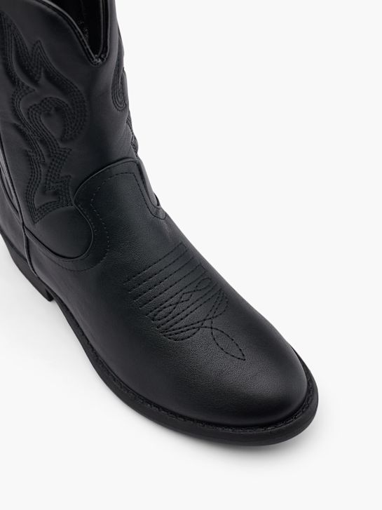 OXMOX Cowboystøvle Sort 28498 3