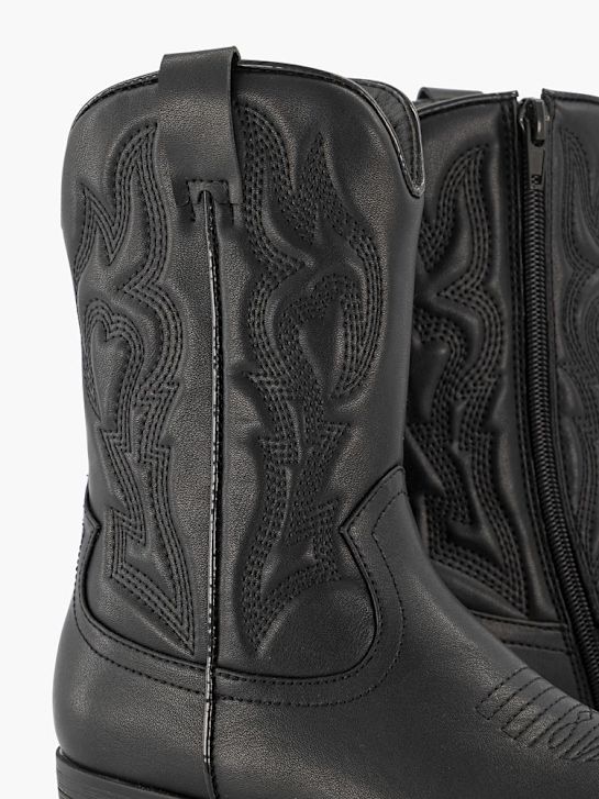 OXMOX Cowboy Boots Schwarz 28498 5