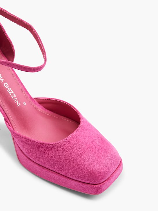 Claudia Ghizzani Pump med spænde Fuchsia 3035 2