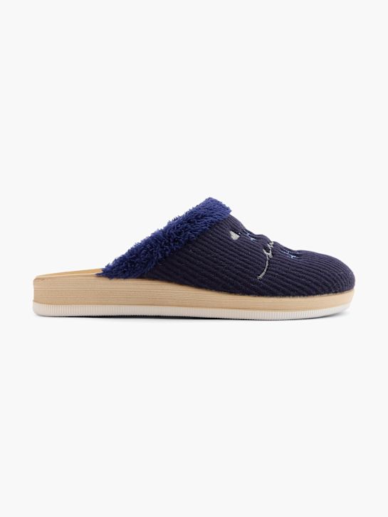 Casa mia Pantoffel Blau 23659 1