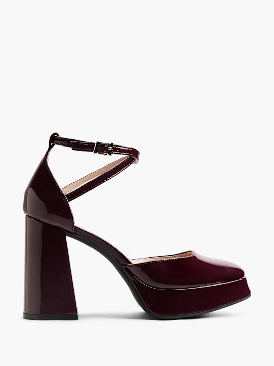 Catwalk Décolleté con fibbia Rosso 4920 1