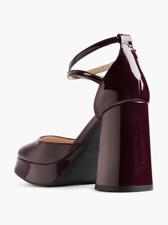 Catwalk Pump med spænde Rød 4920 3