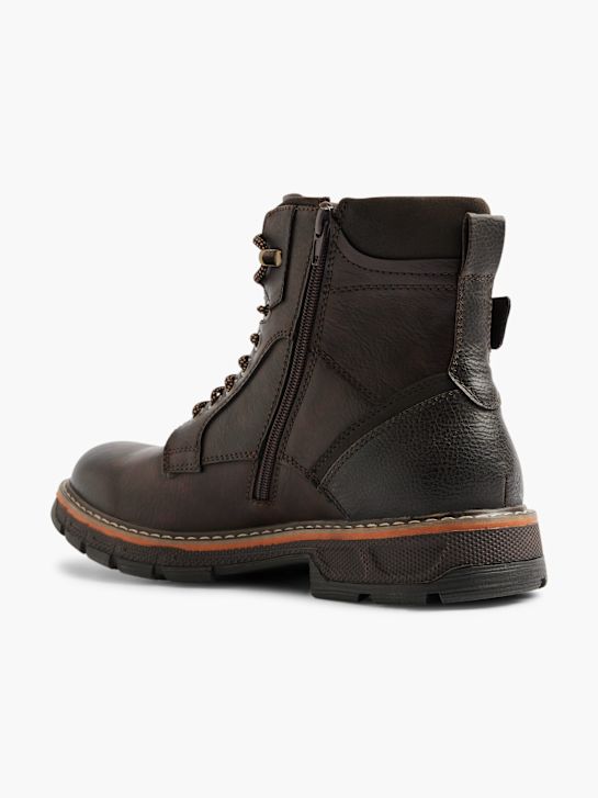 AM SHOE Боти с връзки Кафяв 18967 3