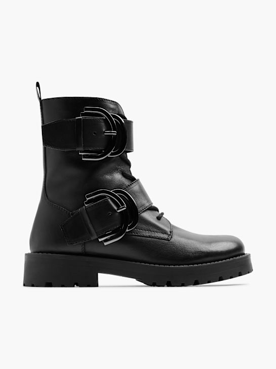 Catwalk Bikerstøvle Sort 3052 1