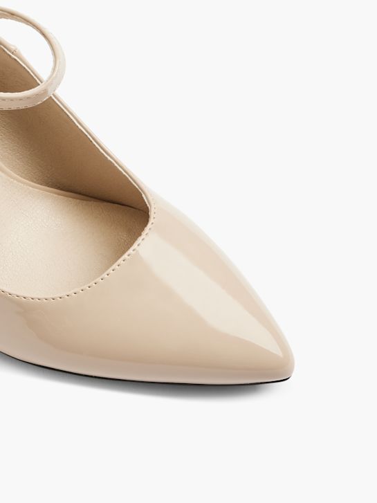 Catwalk Pump med spänne Beige 5798 2