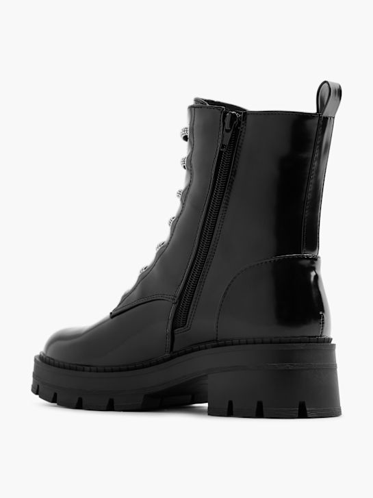 Catwalk Schnürboots Schwarz 25742 3