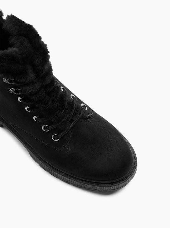 Catwalk Schnürboots Schwarz 8593 2