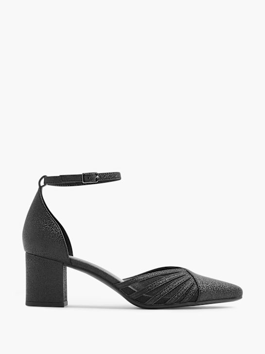Catwalk Sapato de salto com fivela Preto 17233 1