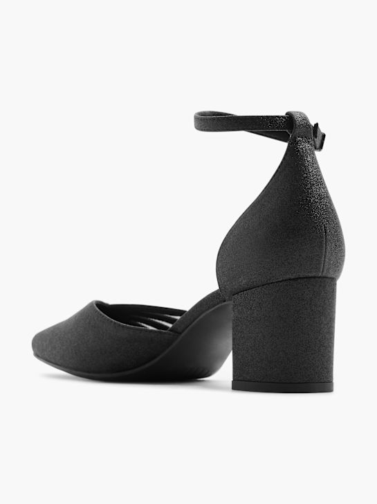 Catwalk Spangenpumps Schwarz 17233 3