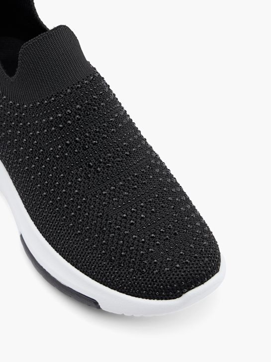 Graceland Slip on sneaker Sort 9392 2