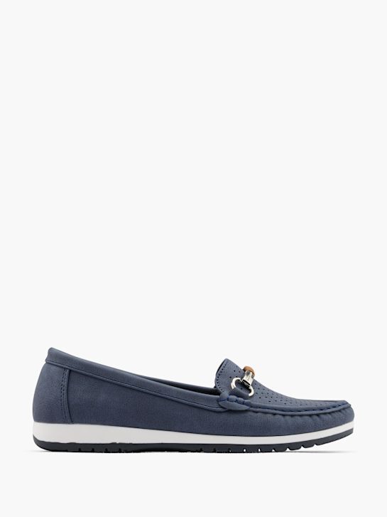 Easy Street Mokassin Blau 8907 1