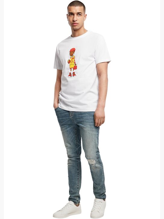 Mister Tee T-Shirt Weiß 9136 4