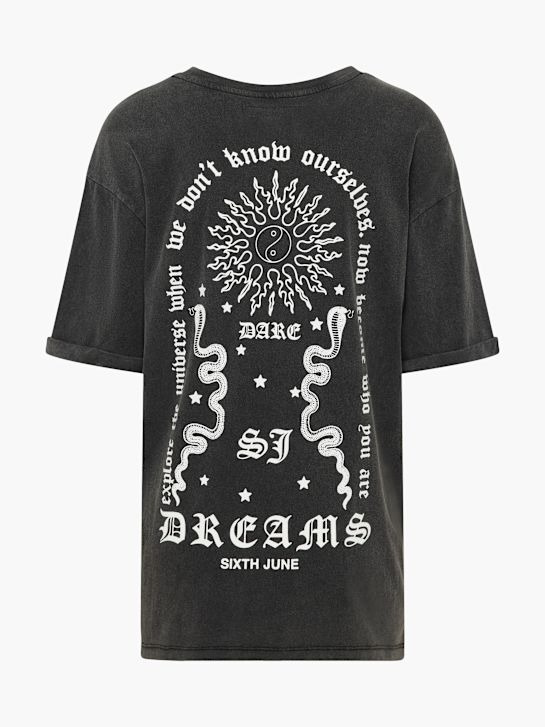 Sixth June T-Shirt Schwarz 9194 2