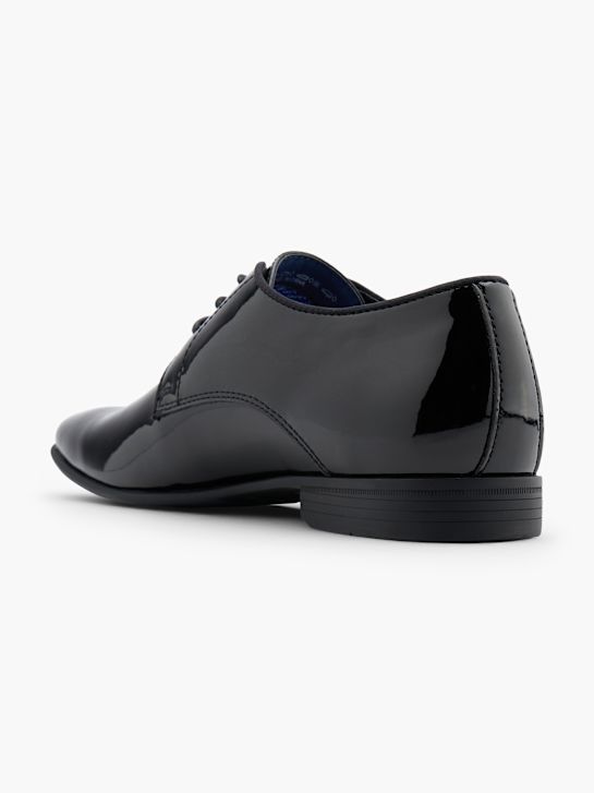 AM SHOE Společenská obuv Černá 9662 3