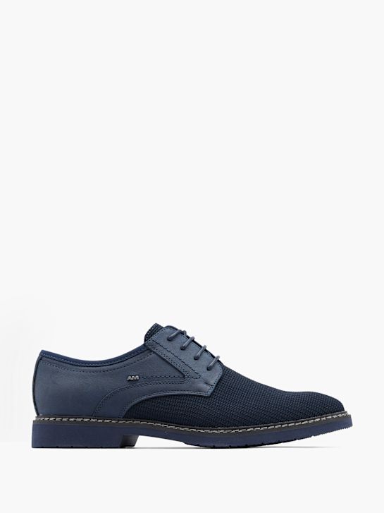 AM SHOE Stringata Blu 9668 1