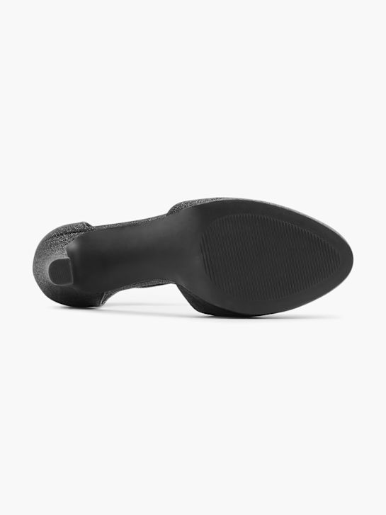 Catwalk Décolleté con fibbia Nero 18322 4