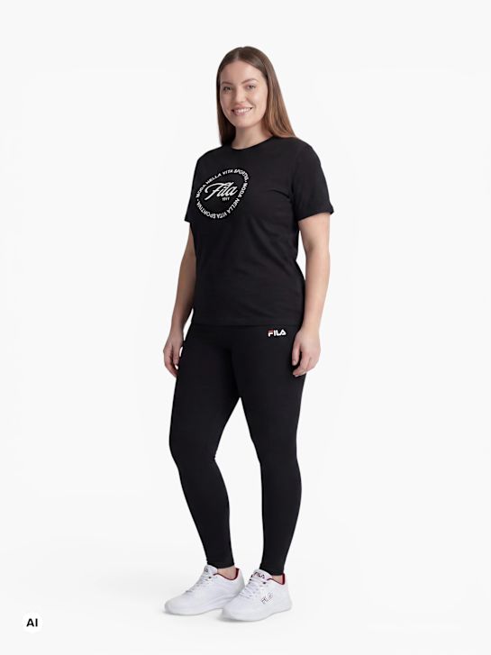 FILA Tee-shirt Noir 9858 4