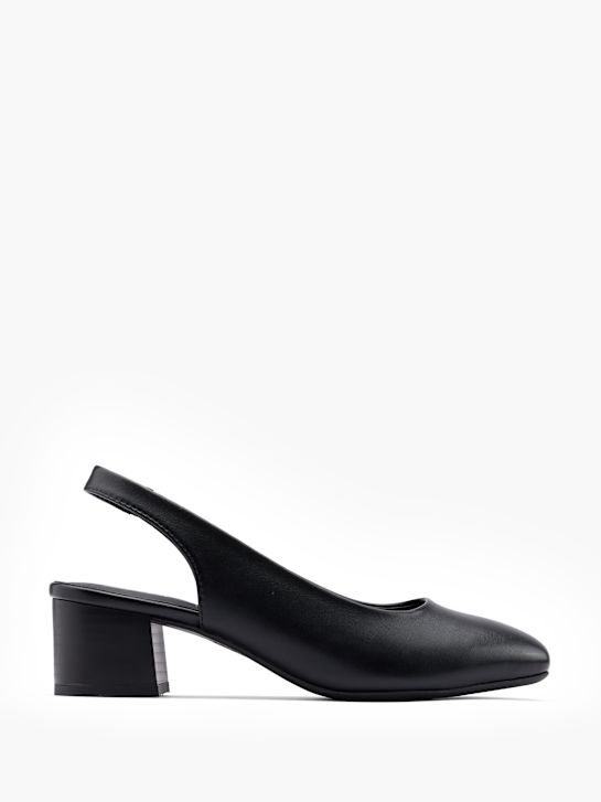Easy Street Slingback salonke Crna 18213 1