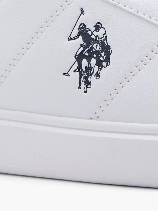 U.S. Polo Baskets Blanc 20345 5