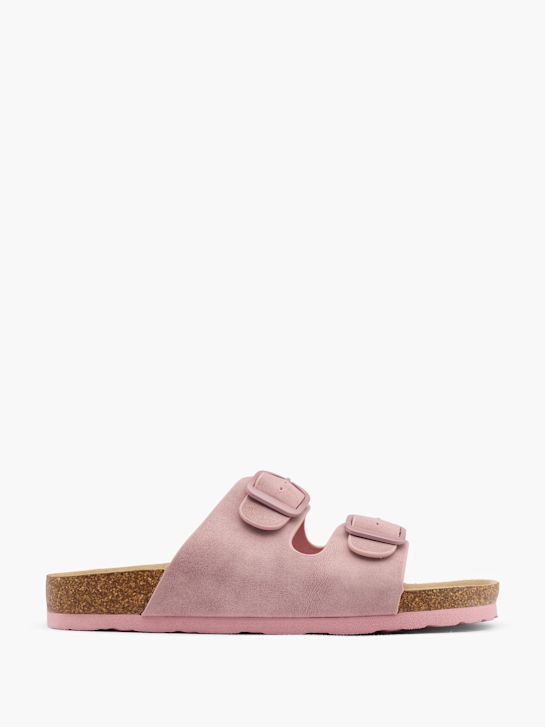 Björndal Mélyített talpú papucs pink 10827 1