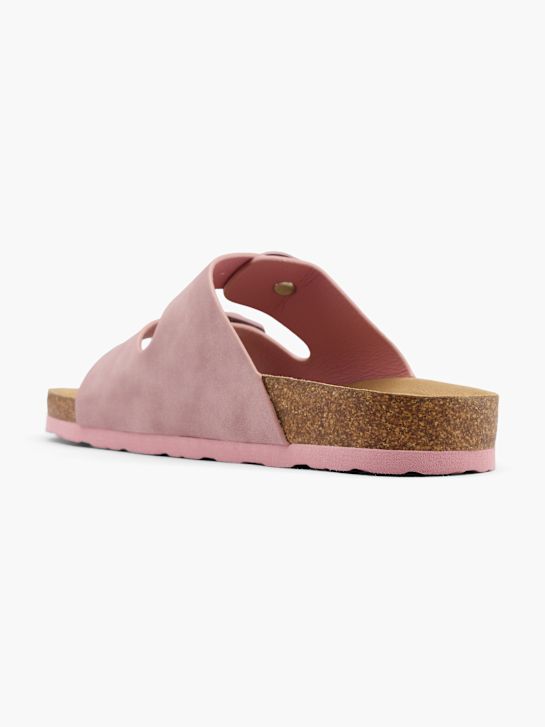 Björndal Mélyített talpú papucs pink 10827 3
