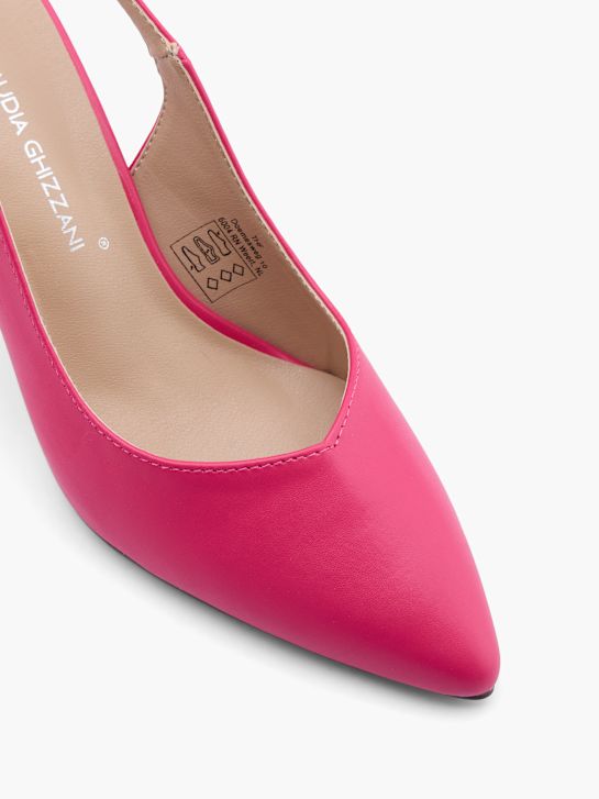 Claudia Ghizzani Slingback pump Fuchsia 11013 2