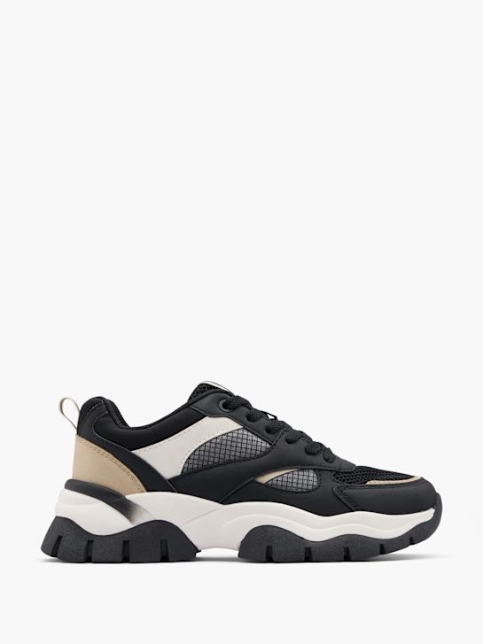 Graceland Chunky sneaker Negro 12091 1