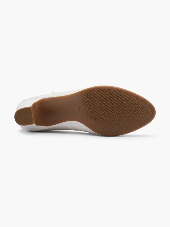 5th Avenue Spangenpumps Weiß 25047 4