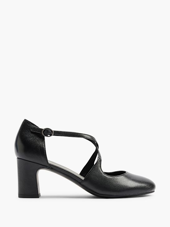 5th Avenue Spangenpumps Schwarz 11348 1