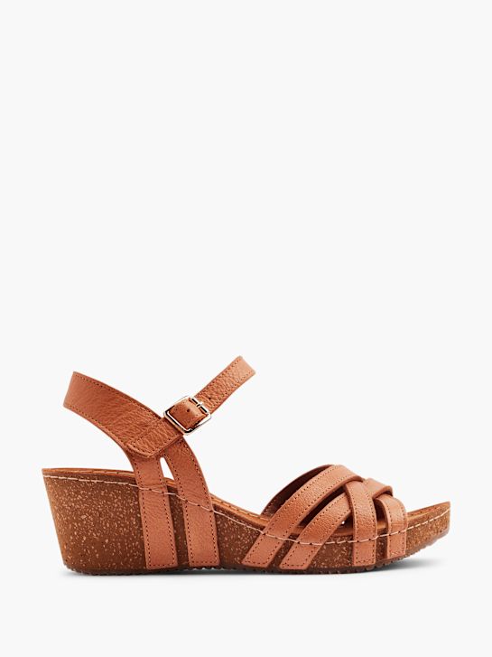 5th Avenue Högklackad sandal Konjak 17246 1