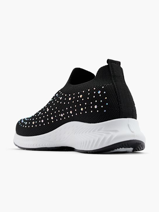 Graceland Slip-on superge Črna 12804 3