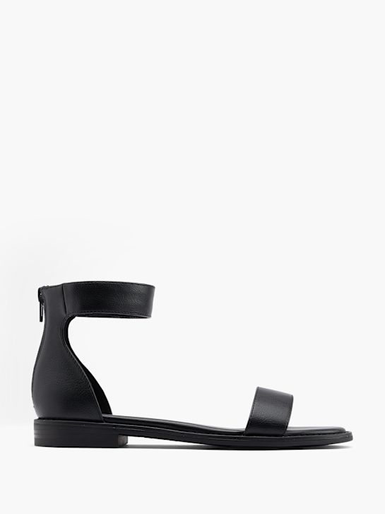 Graceland Sandále Čierna 12943 1