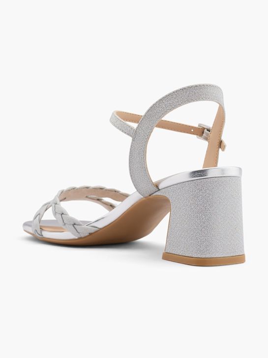 Catwalk Sandale s petom Srebrna 12998 3