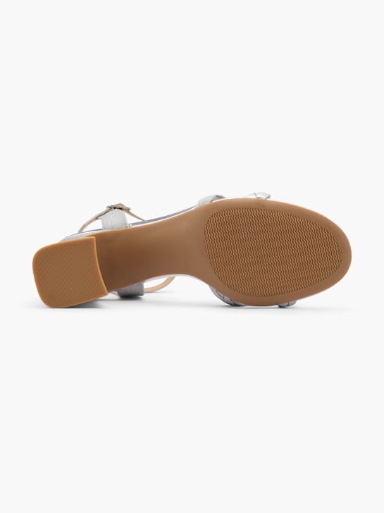 Catwalk Sandalias de tacón Plata 12998 4