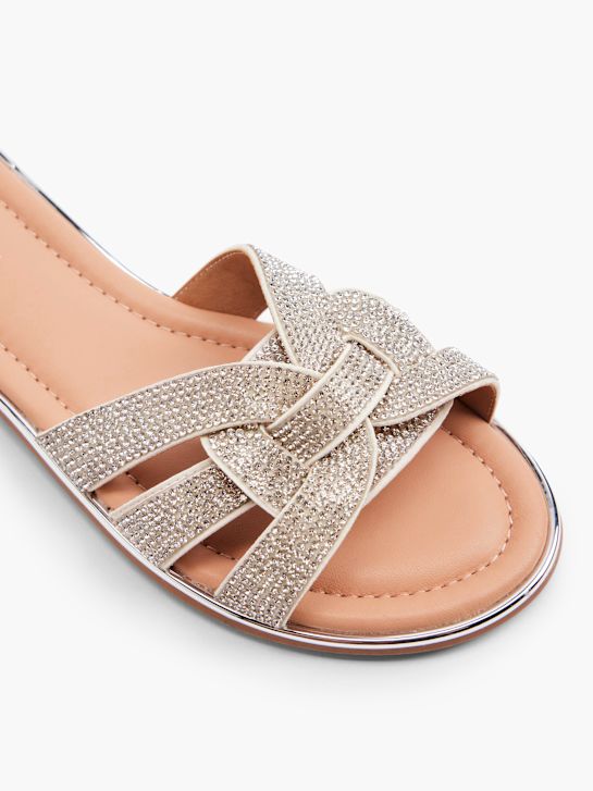 Catwalk Ciabatta bassa Argento 13038 2
