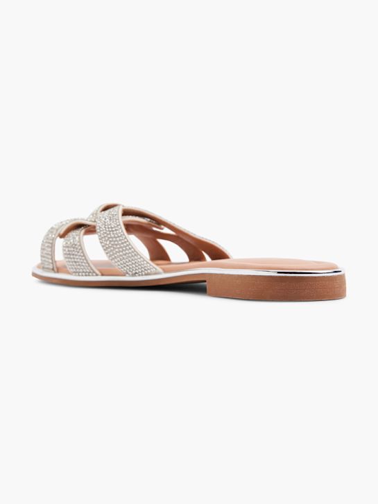 Catwalk Ciabatta bassa Argento 13038 3